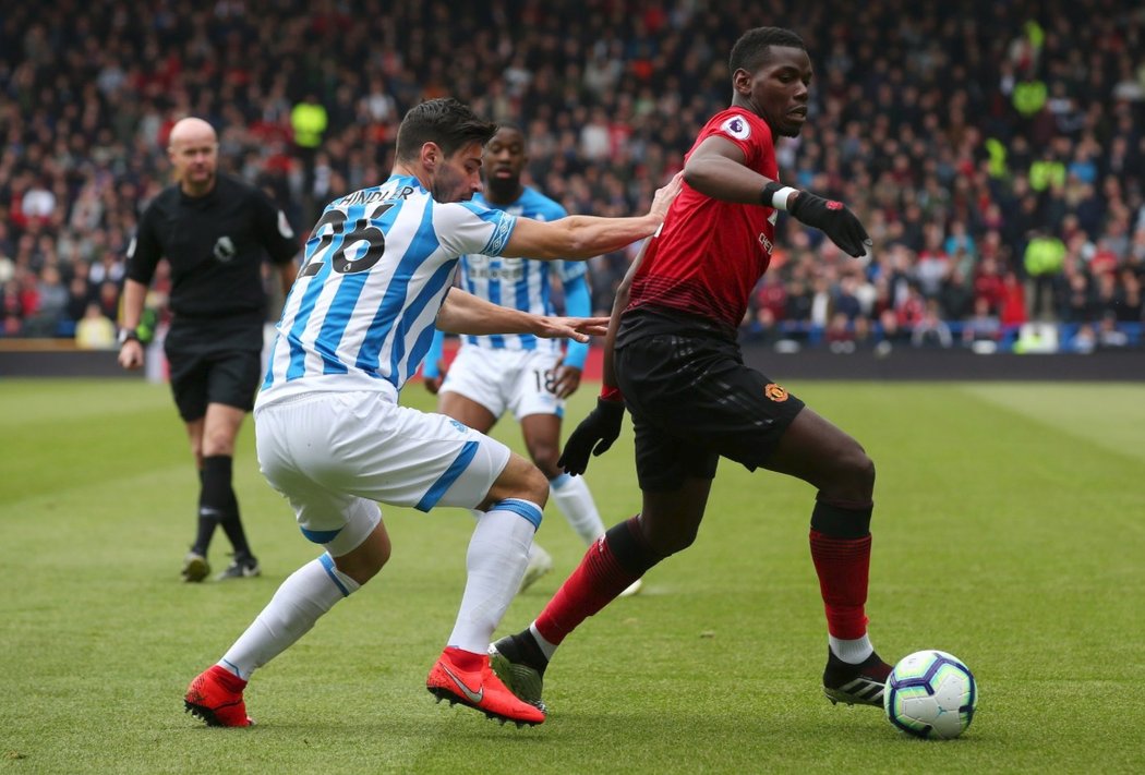 Paul Pogba se proti Huddersfieldu neprosadil