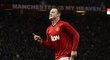 Wayne Rooney slaví vítězný gól v síti Readingu, Manchester United zápas vyhrál 1:0