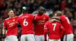 Romelu Lukaku otevřel svým 100. gólem skóre a United zdolali Swansea 2:0