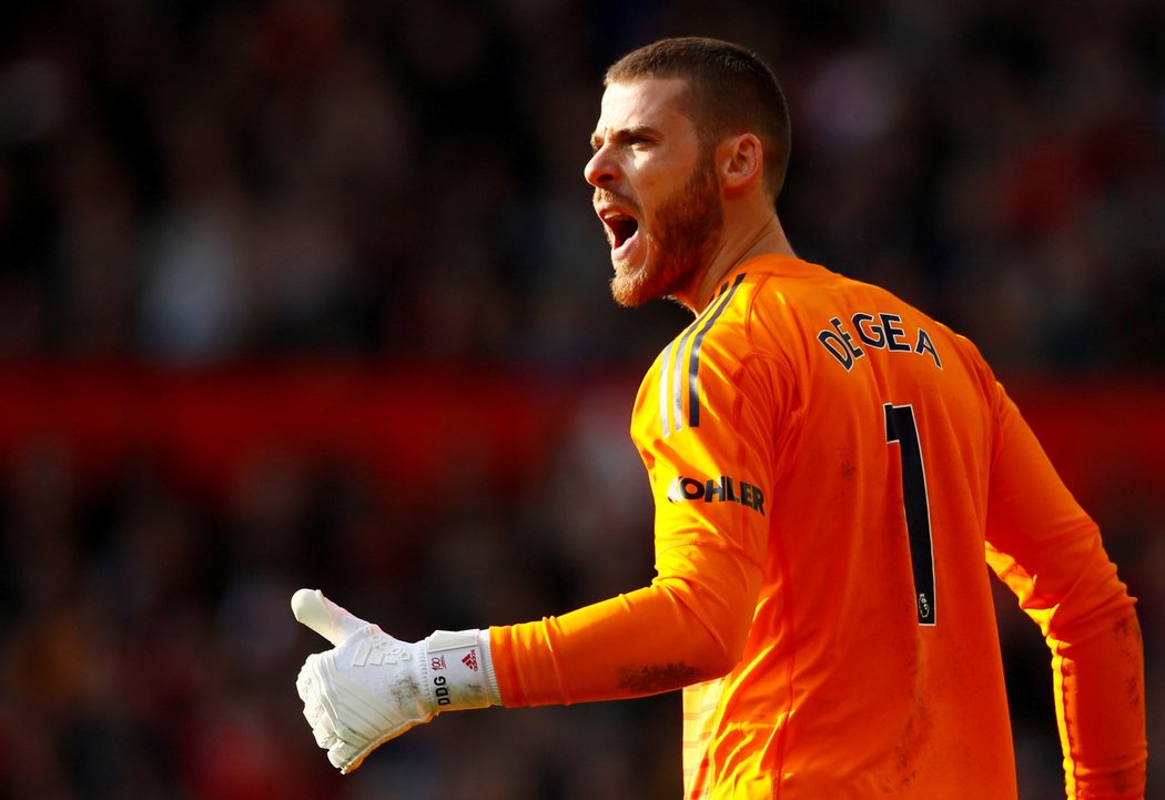 David De Gea proti Watfordu jednou inkasoval