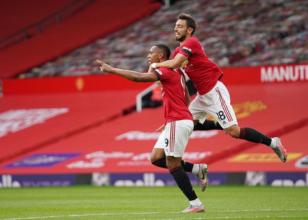 Anthony Martial vstřelil druhý gól Manchesteru United