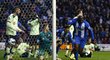 Wigan vítězí. Arouna Koné za kontroverzních okolností zařídil vítězství pro domácí 2:1
