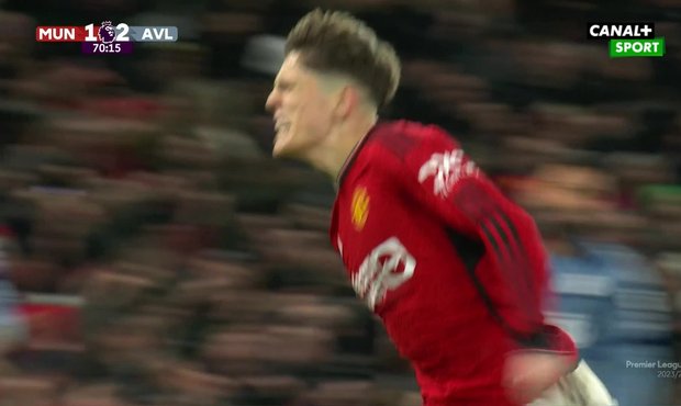 SESTŘIH: Man. United - Aston Villa 3:2. Ďábelská otočka! Prvním gólem v lize rozhodl Höjlund