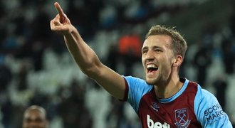 West Ham - United 1:3. Součkův druhý gól v sezoně, hosté skóre obrátili