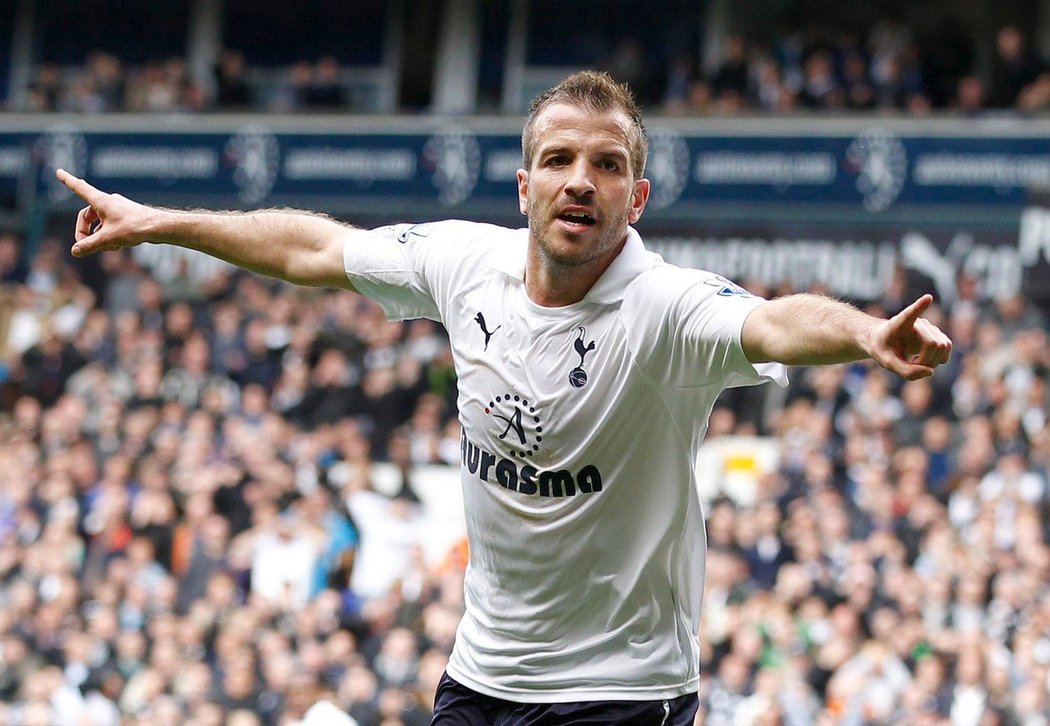 Rafael van der Vaart hrál za Tottenham mezi lety 2010 a 2012