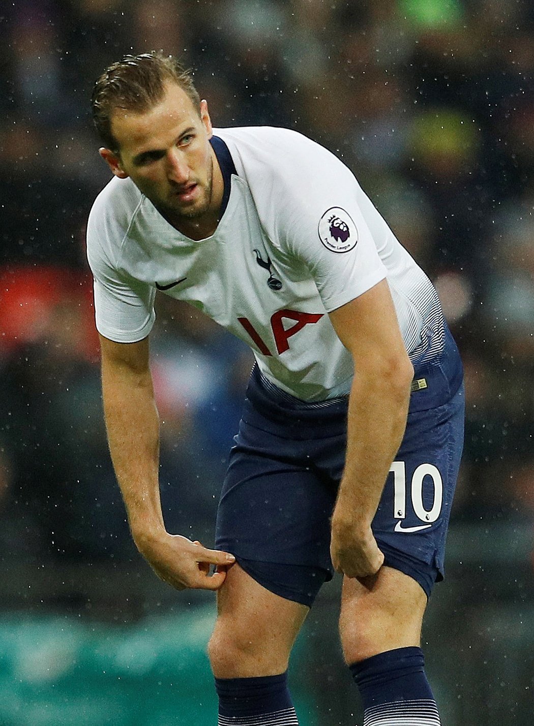 Harry Kane během zápasu s Burnley