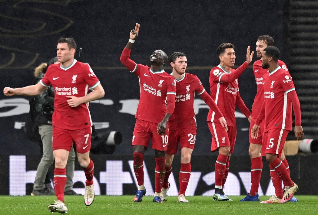 Liverpool se poprvé v novém roce prosadil v Premier League, na hřišti Spurs hned třikrát