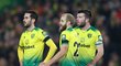 Hráči Norwiche čekají, zda rozhodčí uznají gól proti Tottenhamu
