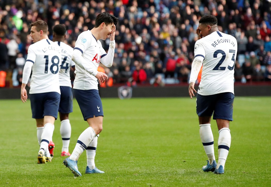 Tottenham přestřílel Aston Villu a slaví posun na páté místo