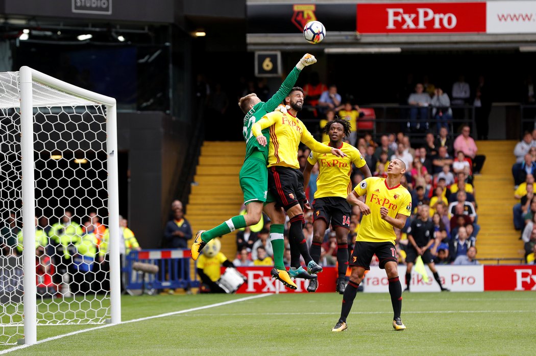 Watford vybojoval v utkání s Liverpoolem cenný bod