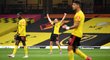 Watford slaví výhru nad Norwichem