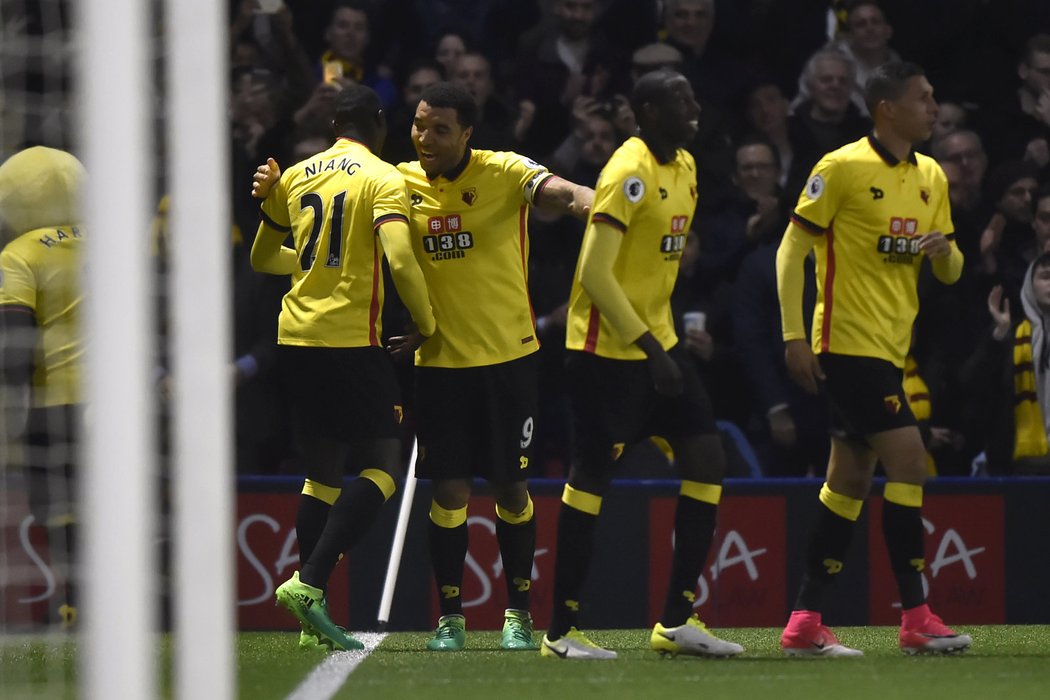 Watford slaví podruhé v řadě, doma si poradil s West Bromwichem