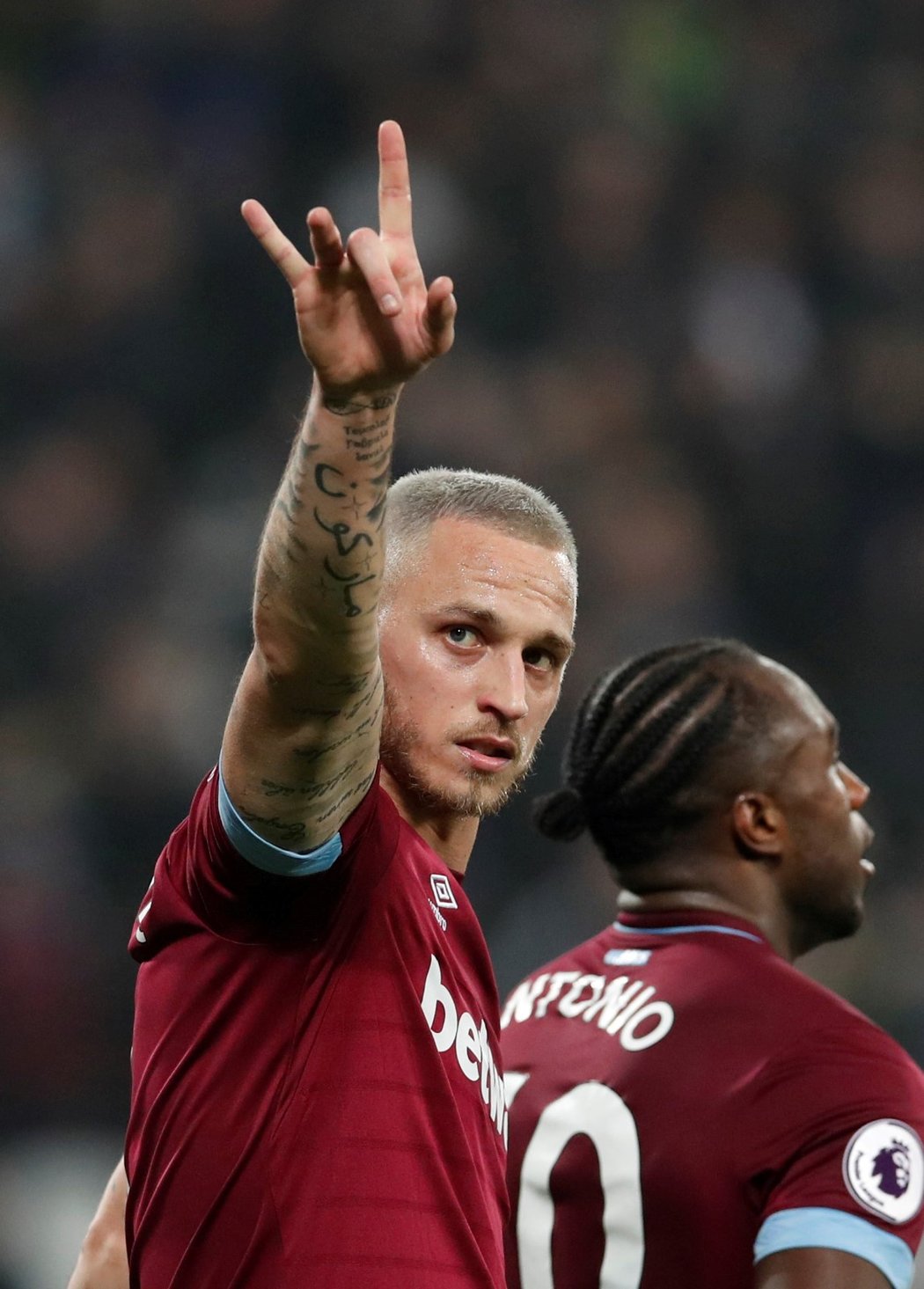 Marko Arnautovič pomohl West Hamu k výhře