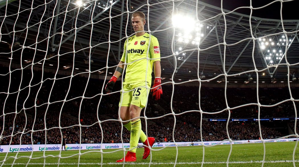 Joe Hart porážku West Hamu neodvrátil, míč lovil ze své sítě čtyřikrát