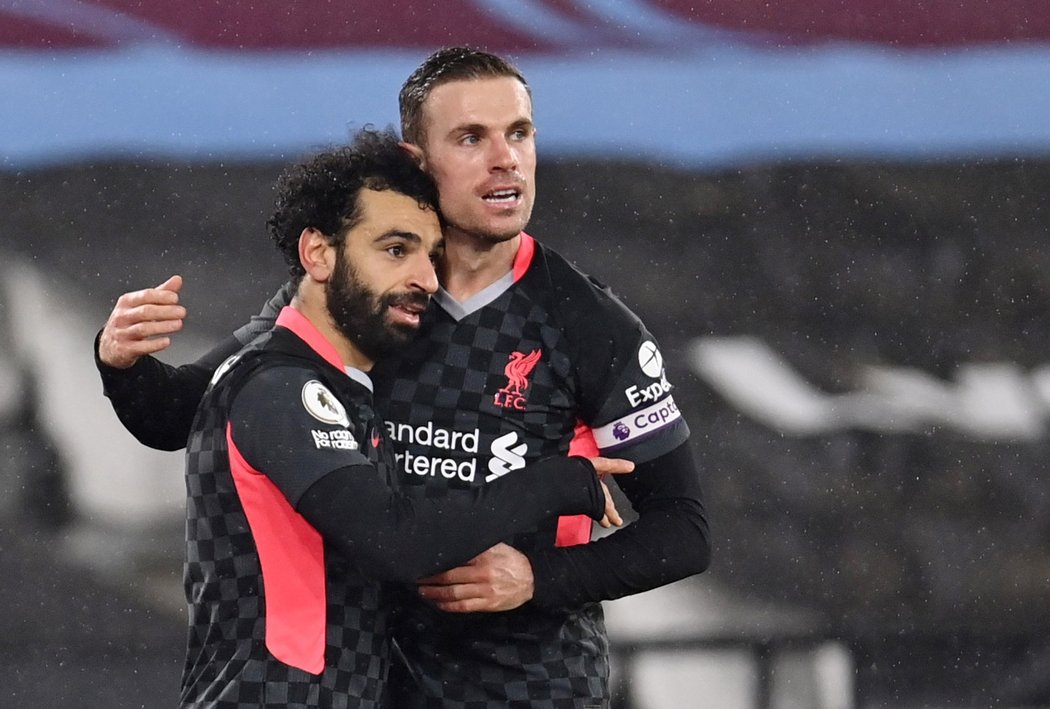 Mohamed Salah se na hřišti West Hamu prosadil dvakrát, Liverpool vyhrál 3:1