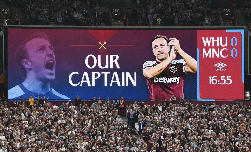 West Ham se loučil se svým kapitánem, Mark Noble po sezoně ukončí kariéru