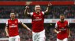 Fotbalisté Arsenalu vyhráli v utkání Premier League nad Norwichem 3:1, český záložník Tomáš Rosický v dresu vítězů nehrál