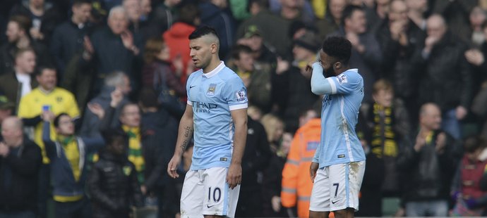 Fotbalisté Manchesteru City věděli, že se mistrovský titul zase vzdálil, tým jen remizoval s Norwichem.