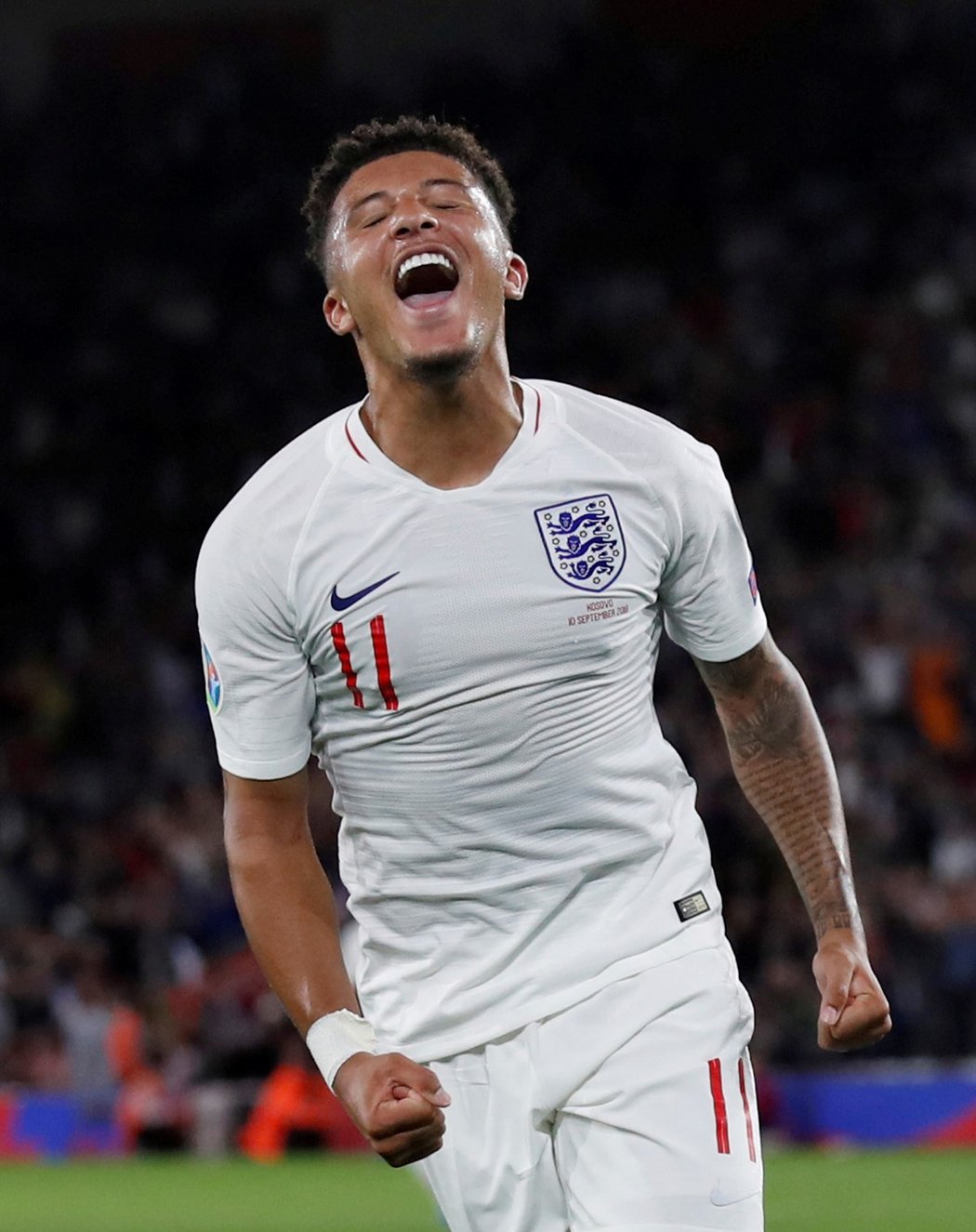 Jadon Sancho nechybí v nominaci Anglie na zápas kvalifikace o postup na EURO 2020 proti České republice