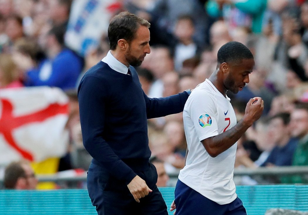 Raheem Sterling nechybí v nominaci Anglie na zápas kvalifikace o postup na EURO 2020 proti České republice