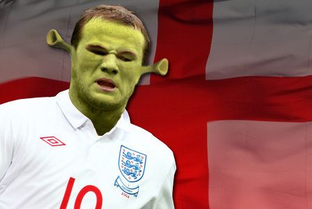 Waynu Rooneymu přezdívají Shrek. Teď byl dokonce vyhlášen nejošklivějším fotbalistou mistrovství světa.