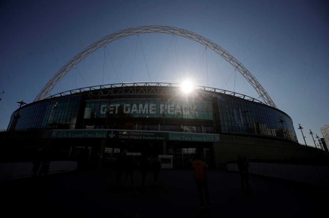 Wembley. V novodobém chrámu s historickým duchem se po 11 letech představí čeští fotbalisté, kteří v zápase kvalifikace EURO 2020 vyzvou domácí Anglii