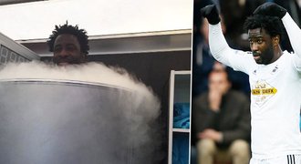 Pohoda! Bony si po výhře lebedil v mrazící komoře: - 120 stupňů