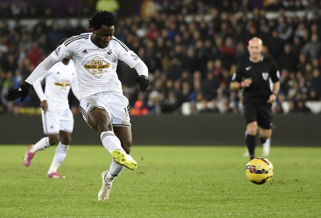 Střelec Swansea Bony Wilfried se proti Aston Ville mezi střelce nezapsal. Po utkání šel regenerovat do kryokomory.