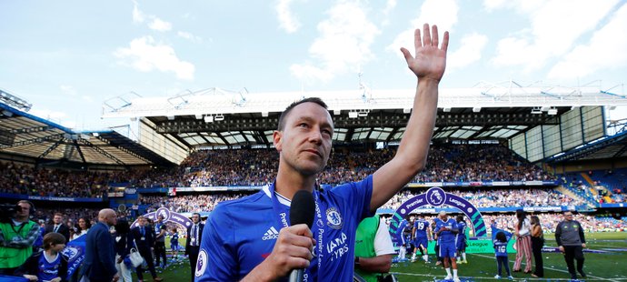 John Terry po svém posledním utkání v dresu Chelsea