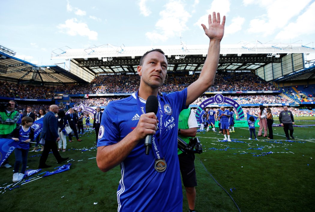 John Terry po svém posledním utkání v dresu Chelsea