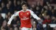 Tomáš Rosický si po zranění zahrál za juniorku Arsenalu proti Newcastlu