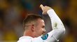 Wayne Rooney hned ve svém prvním startu na mistrovství Evropy proti Ukrajině vstřelil gól