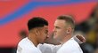 Wayne Rooney jde na plac! Angličan si po střídání ve druhém poločase přátelského duelu s USA odbyl svůj 120. start za národní tým