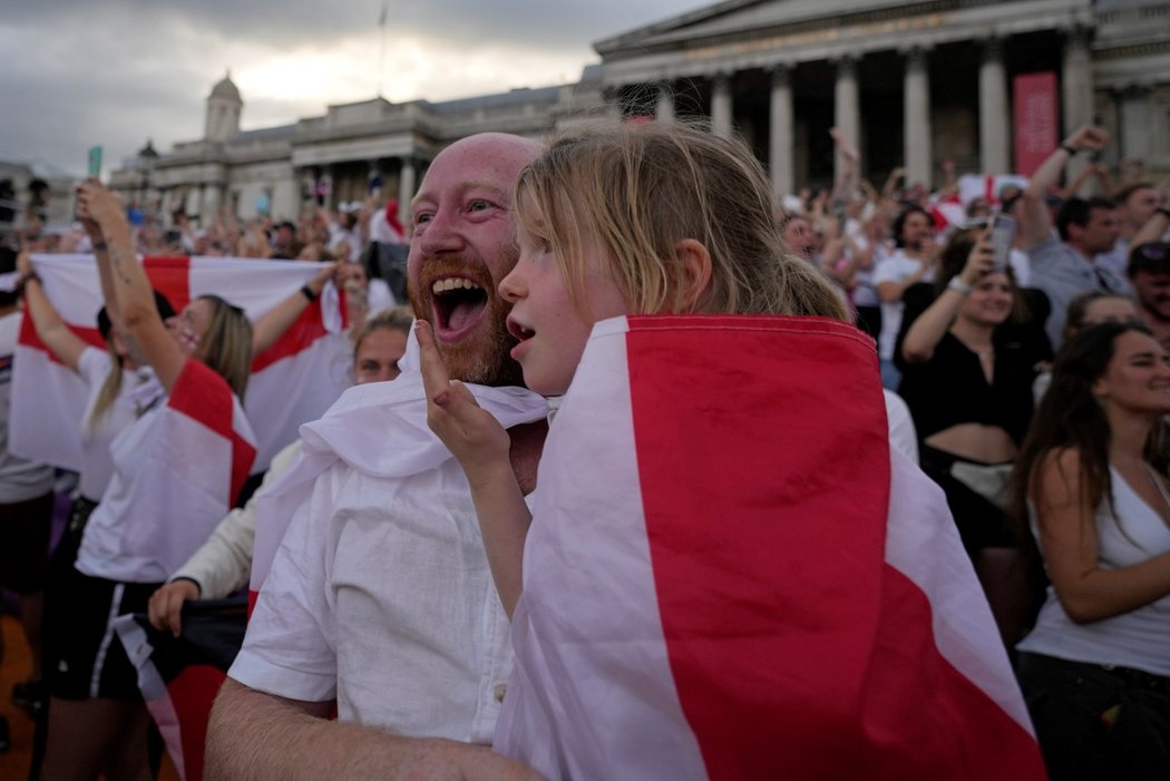 Anglie je po vítězství ženské reprezentace na Euru v extázi