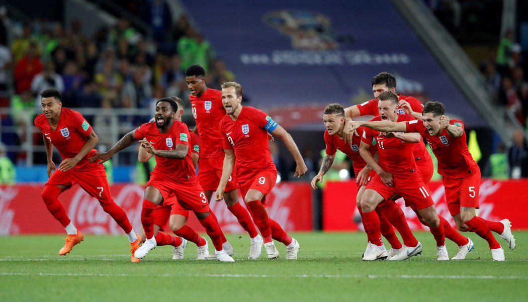Angličané slaví postup do čtvrtfinále mistrovství světa