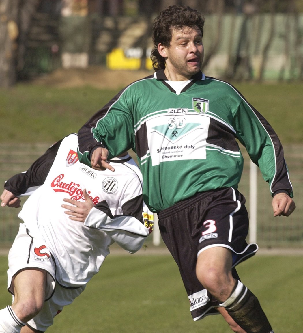 Martin Pěnička v dresu Chomutova v sezoně 2001/2002