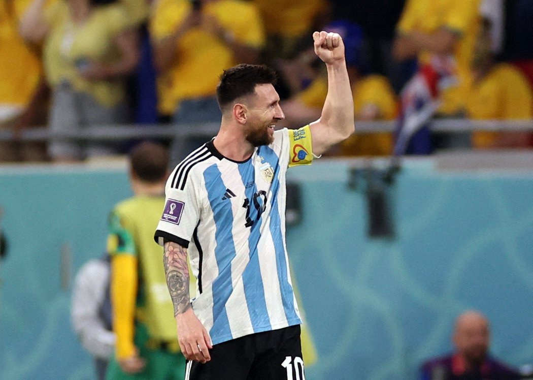 Lionel Messi otevřel skóre zápasu s Austrálií