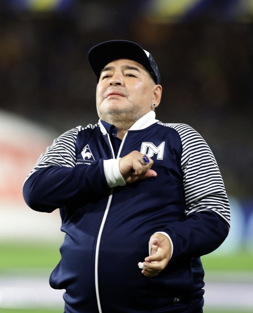 Diego Maradona je hlavním trenérem týmu Gimnasia de la Plata