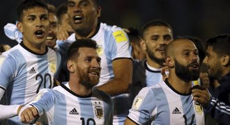 Argentina odvrátila blamáž. Postup na MS vystřelil hattrickem Messi