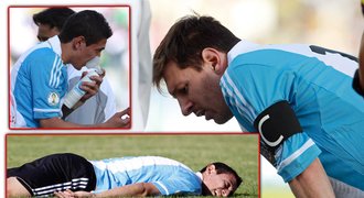 Argentincům chyběl kyslík. Messi nemohl dýchat, na hřišti zvracel
