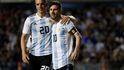 Argentinský kapitán Lionel Messi během přípravy na šampionát v Rusku