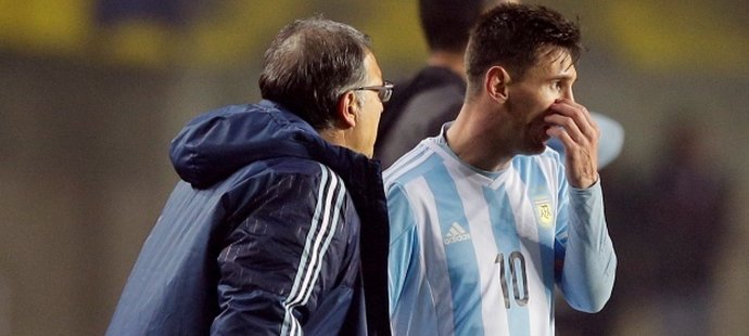 Fotbalový génius Lionel Messi v semifinále Copa América nejspíš stíhal radit i trenérovi