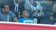 Diego Maradona během utkání Argentiny s Nigérií