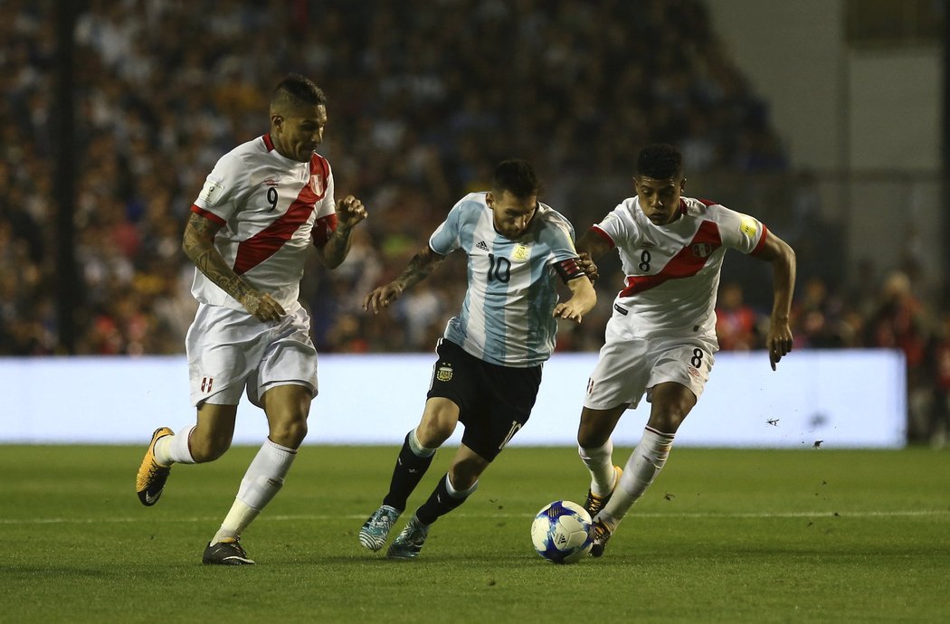 Ani Lionel Messi se proti pevné obraně Peru nedokázal prosadit