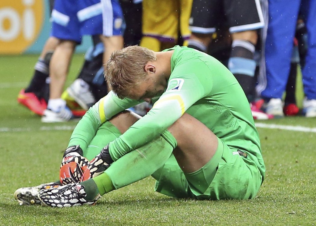 Brankář Jasper Cillessen stále ve své kariéře nechytil ani jednu penaltu, v semifinále MS ho překonali všichni čtyři Argentinci