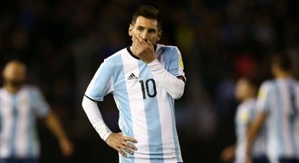 Bude Messi bez MS? Argentina se kvalifikaci trápí, hrozí jí baráž
