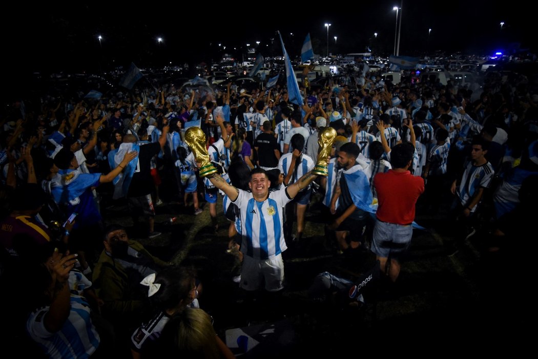 Argentina vítá fotbalové hrdiny