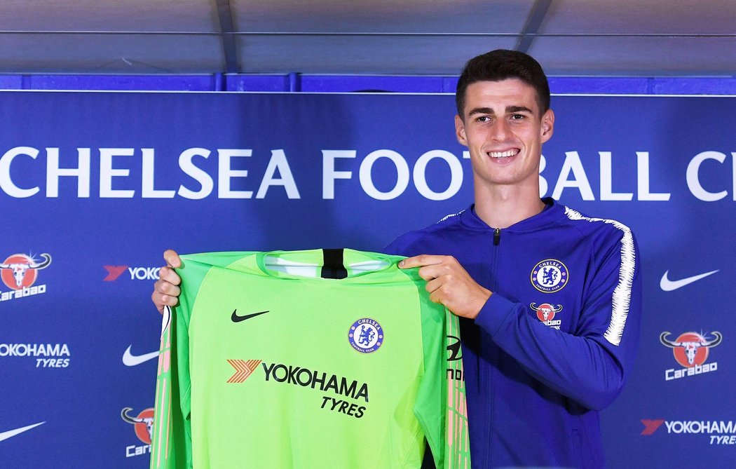 Nový brankář Chelsea Arrizabalaga