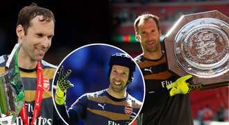 TŘI zápasy, TŘI trofeje. Když chytá Čech, Arsenal jen vyhrává