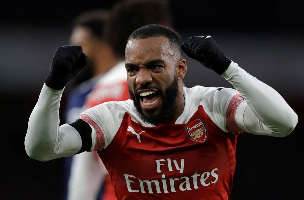 Arsenal porazil Fulham 5:1. Rozhodující gól vstřelil Alexandre Lacazette.